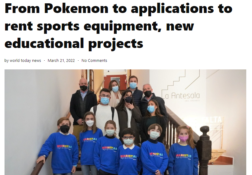 From Pokemon to applications to rent sports equipment, new educational projects