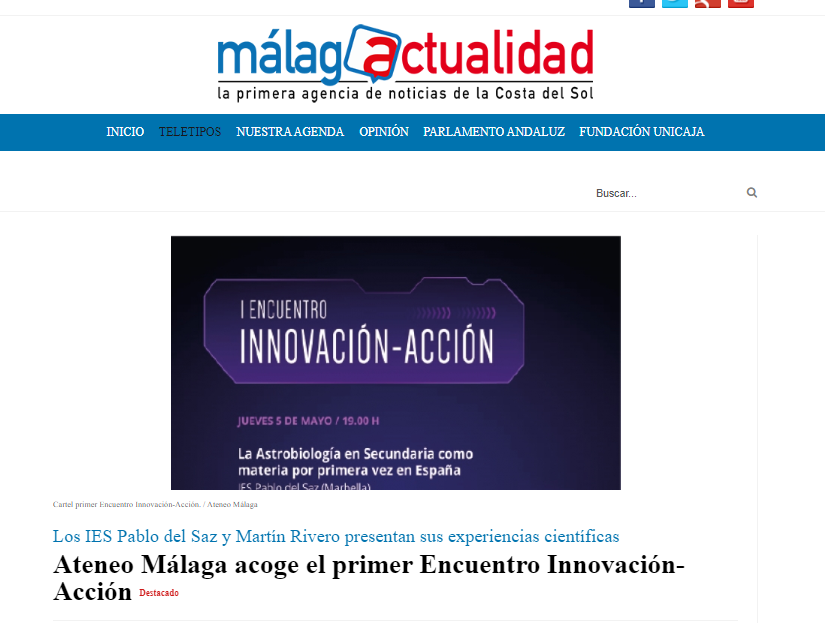 Ateneo Málaga acoge el primer Encuentro Innovación-Acción